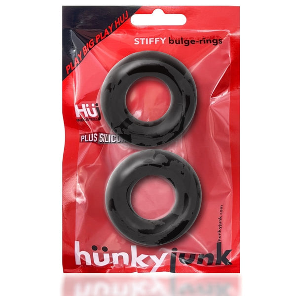 Stiffy 2 - Pack Bulge - Rings - Tar Ice - TruLuv Novelties