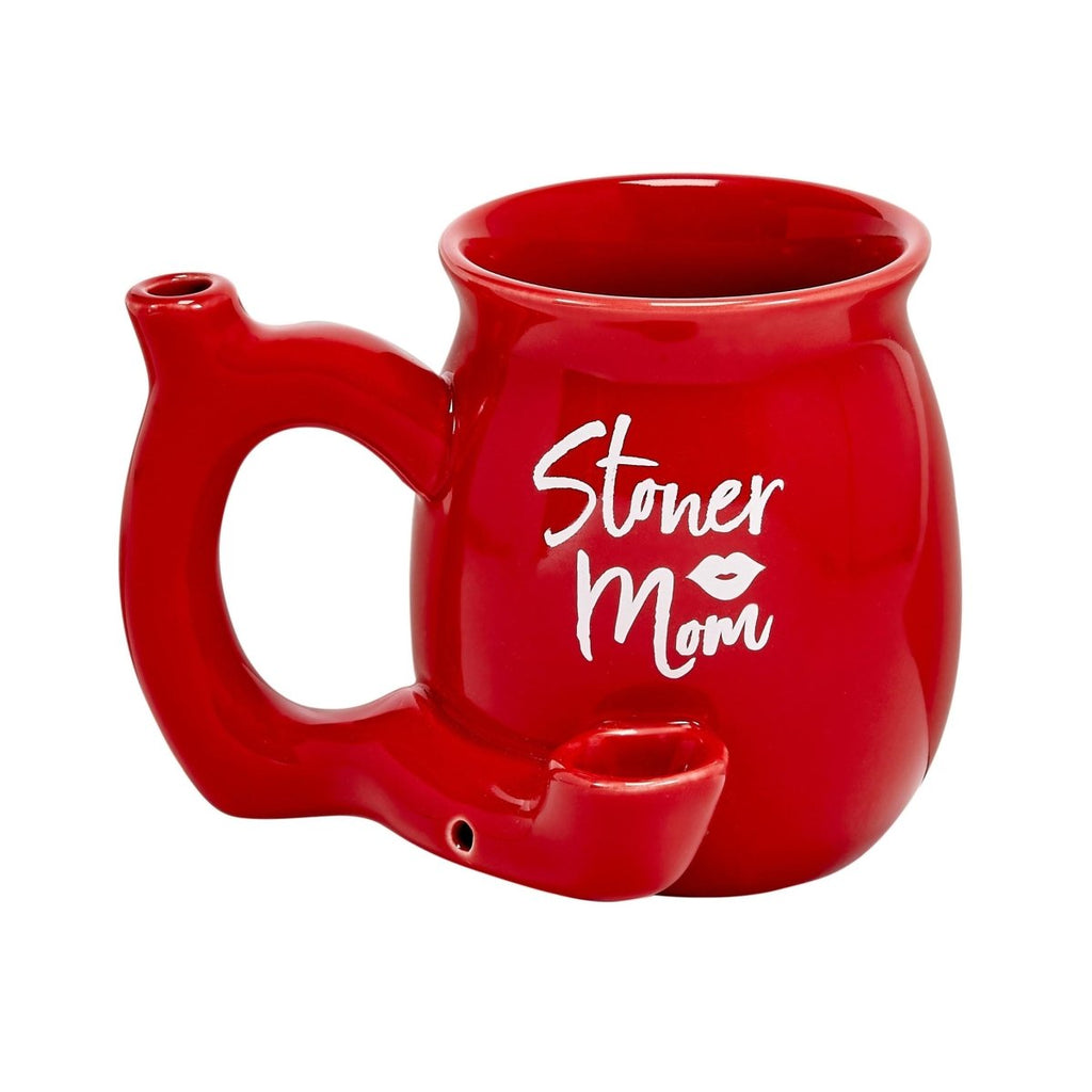 Stoner Mom Mug - Red With White Logo - TruLuv Novelties