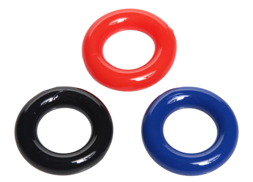 Stretchy Cock Ring 3 Pack - TruLuv Novelties
