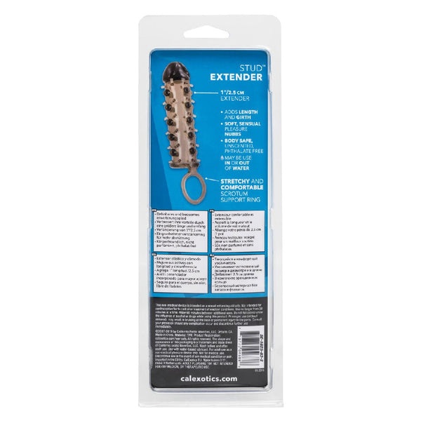 Stud Extender Smoke With Support Ring - TruLuv Novelties