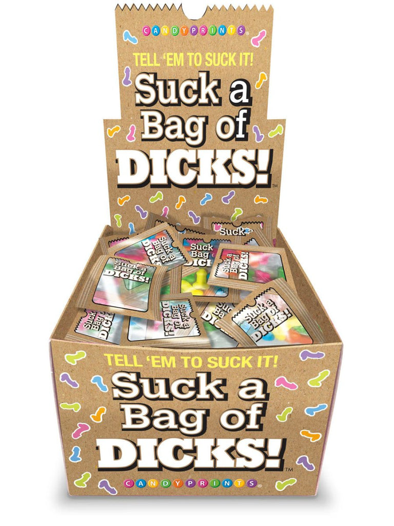 Suck a Bag of Dicks Display 100pk - TruLuv Novelties