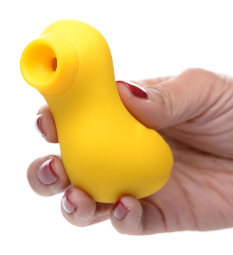 Sucky Ducky Silicone Clitoral Stimulator - Yellow - TruLuv Novelties