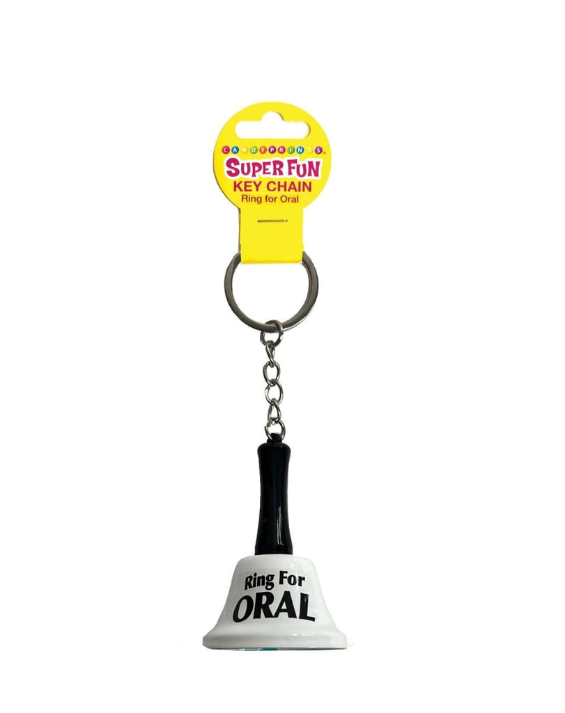 Super Fun Key Chain, Ring for Oral - White - TruLuv Novelties