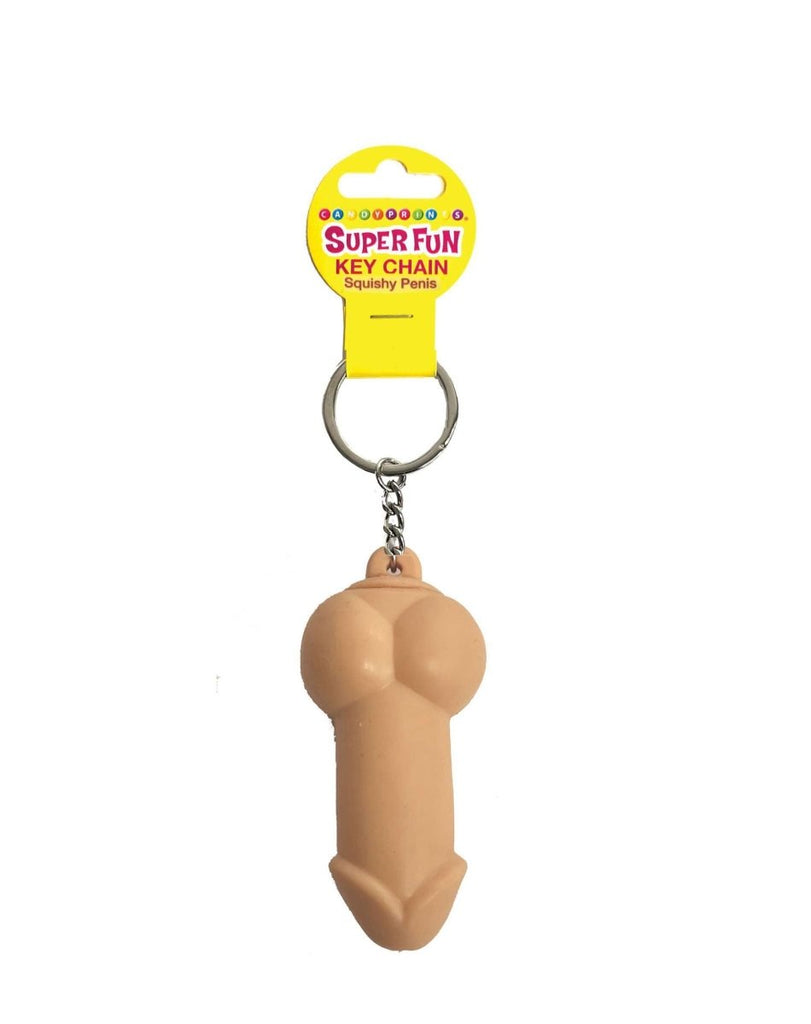 Super Fun Key Chain, Squishy Penis - TruLuv Novelties