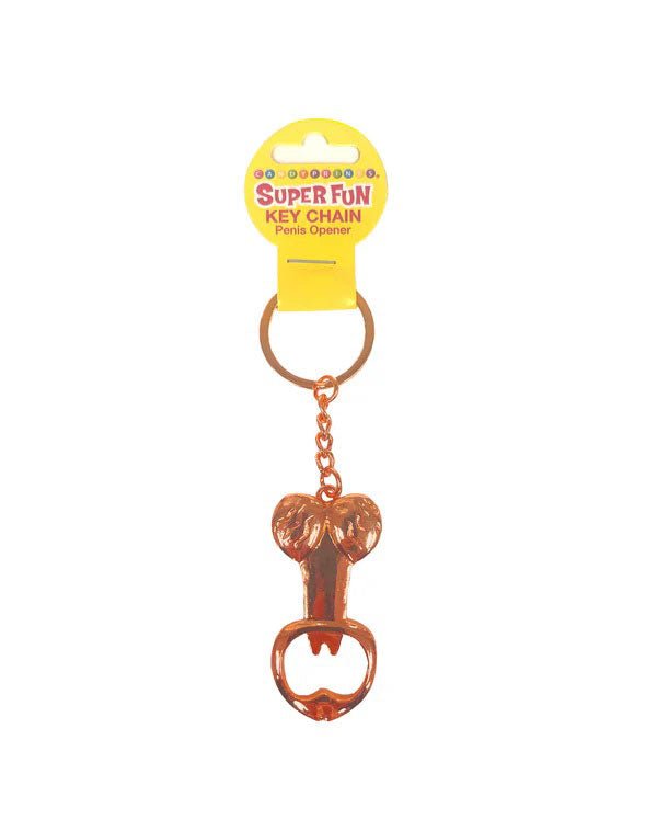 Super Fun Penis Bottle Opener Key Chain 6ct - TruLuv Novelties