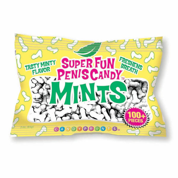 Super Fun Penis Candy Mints 3 oz. Bag - TruLuv Novelties