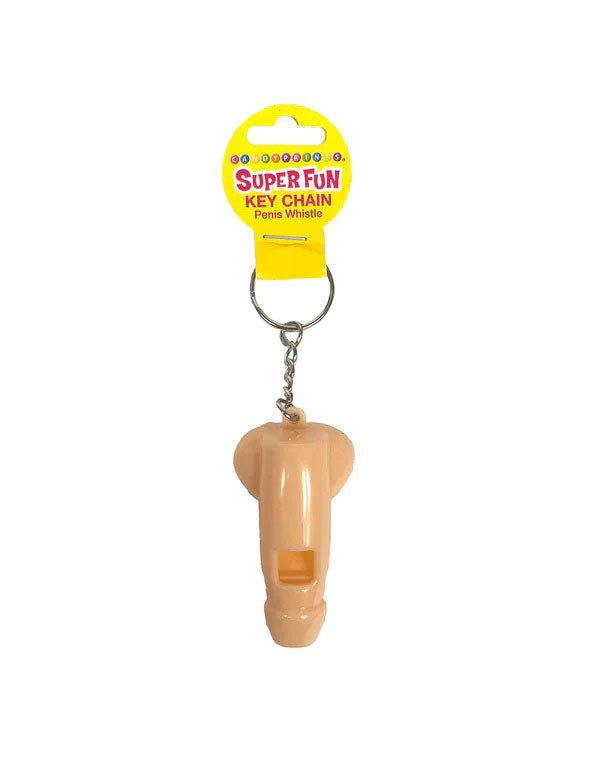 Super Fun Penis Key Chain Whistle 6ct - TruLuv Novelties