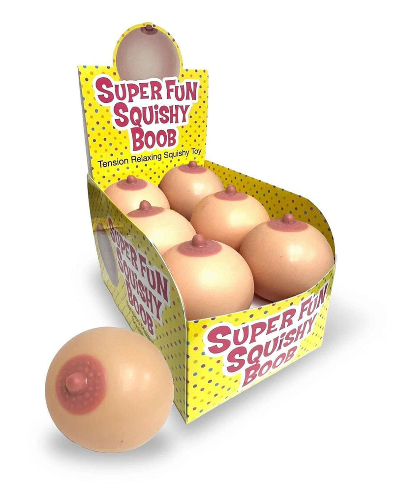 Super Fun Squishy Boobs Display 12 Ct. - TruLuv Novelties