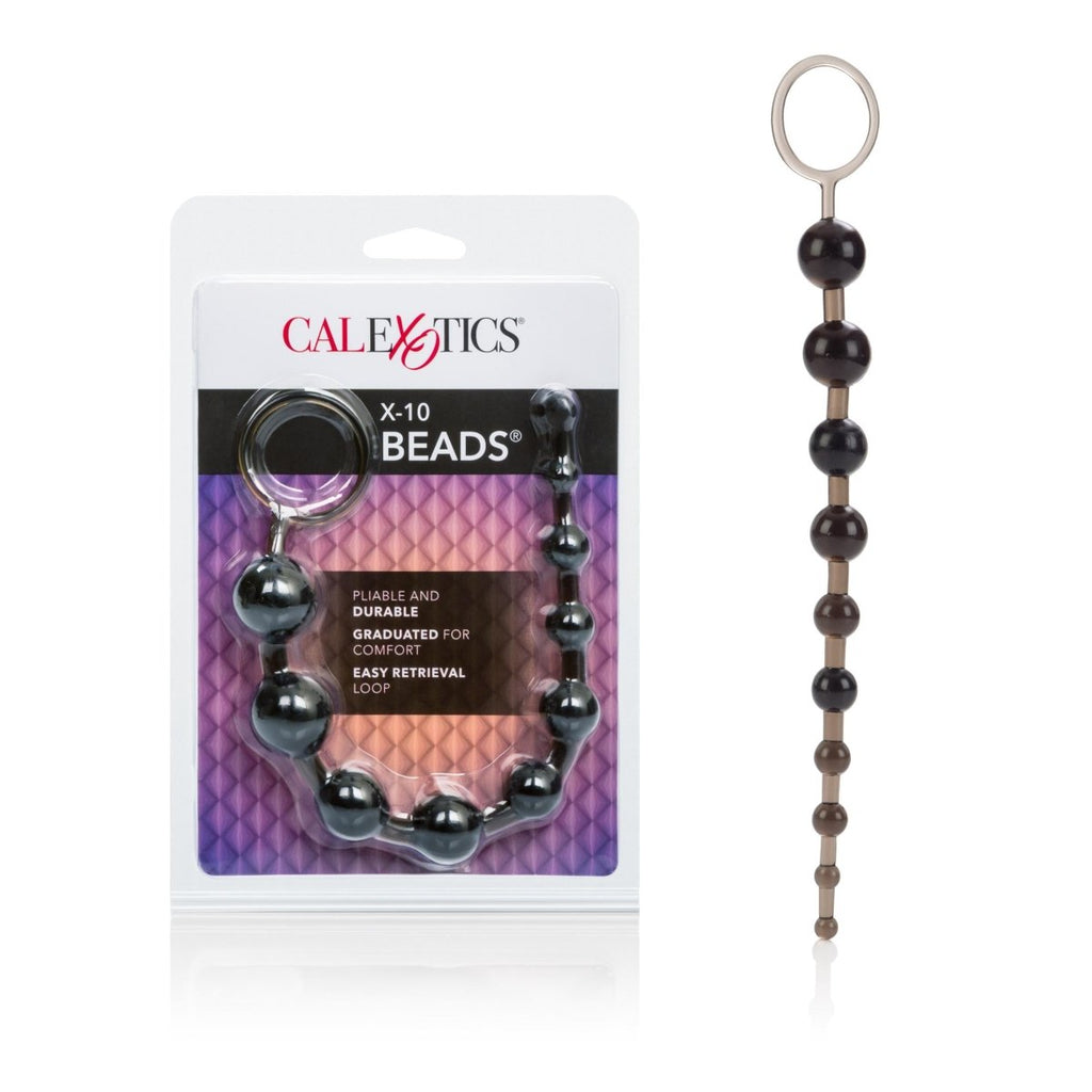 Superior X-10 Beads - Black - TruLuv Novelties