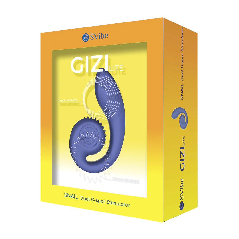 SVibe Snail Gizi Lite Vibrator Juicy Blueberry