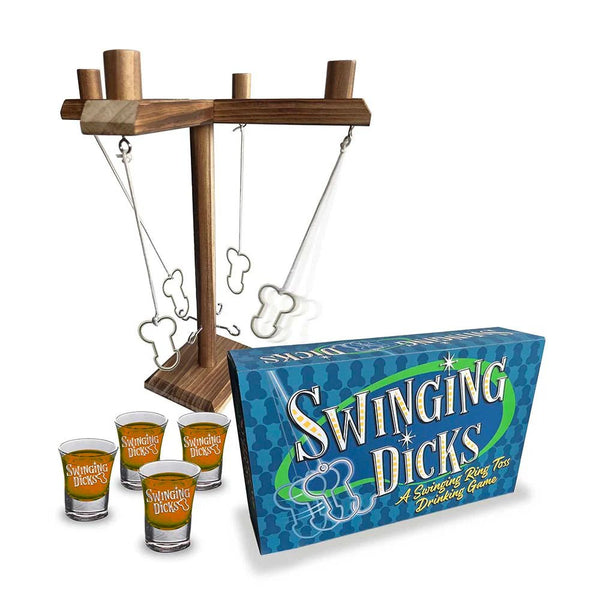 Swinging Dicks Ring Toss Drinking Game - TruLuv Novelties