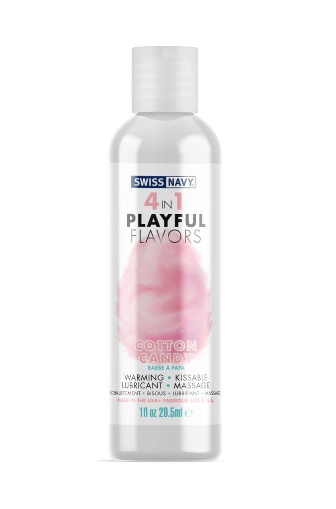 Swiss Navy 4-in-1 Playful Flavors - Cotton Candy - TruLuv Novelties