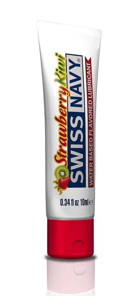 Swiss Navy Strawberry Kiwi Water-Based Lubricant 10ml - TruLuv Novelties