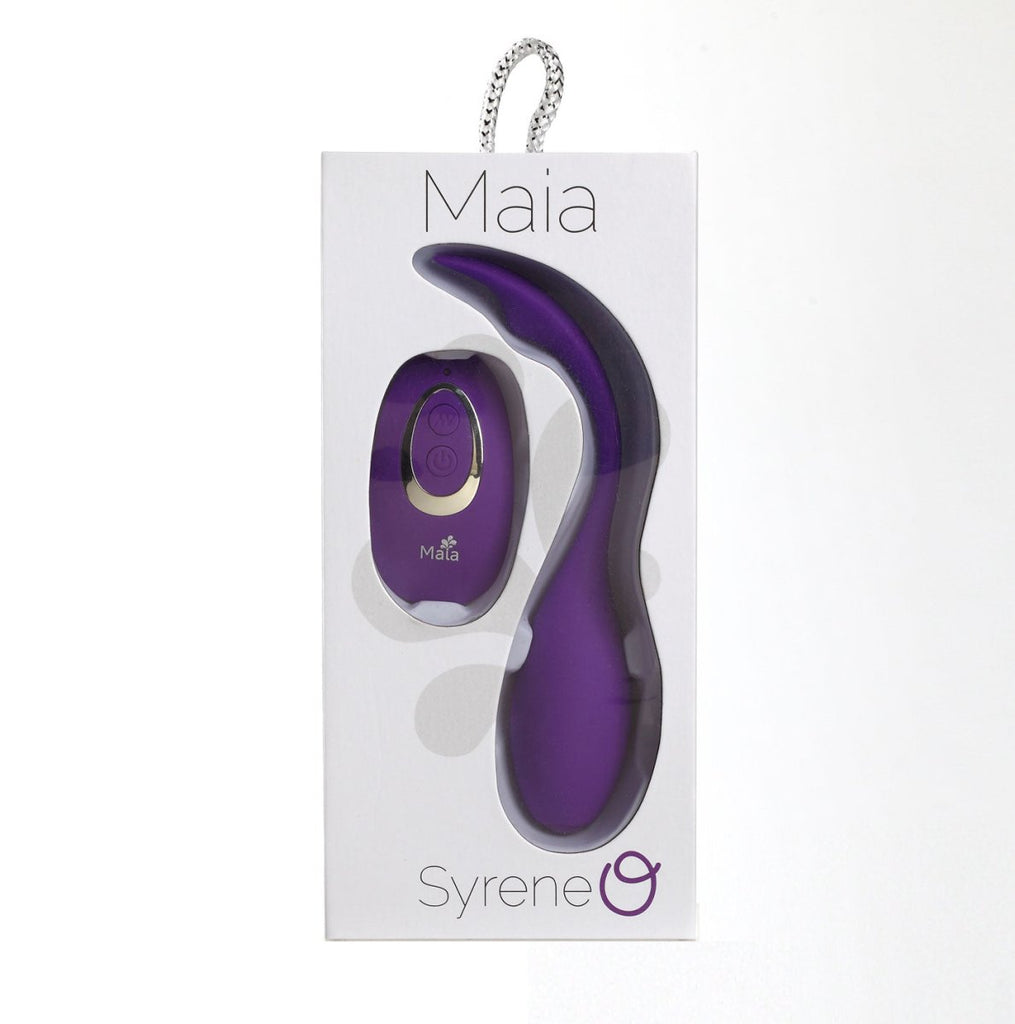 Syrene Remote Control Luxury USB Rechargeable Bullet Vibrator - Purple - TruLuv Novelties