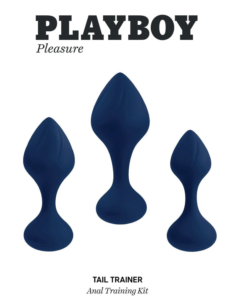 Tail Trainer - Anal Training Kit - Navy - TruLuv Novelties