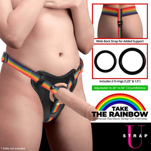 Take the Rainbow Universal Harness - TruLuv Novelties
