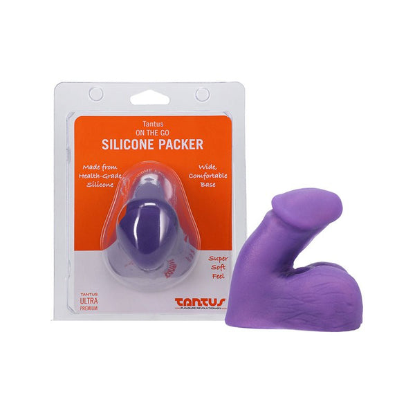 Tantus On The Go Silicone Packer Amethyst (Clamshell) - TruLuv Novelties