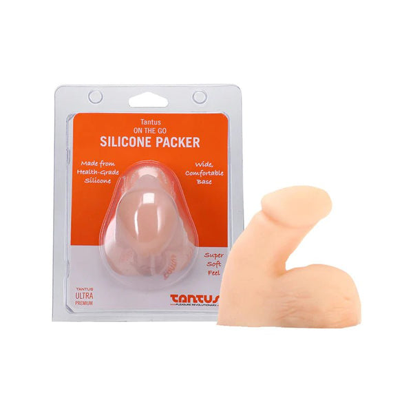 Tantus On The Go Silicone Packer Cream (Clamshell) - TruLuv Novelties