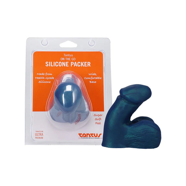 Tantus On The Go Silicone Packer Super Soft Malachite - TruLuv Novelties