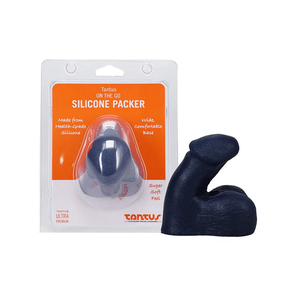Tantus On The Go Silicone Packer Super Soft Sapphire - TruLuv Novelties