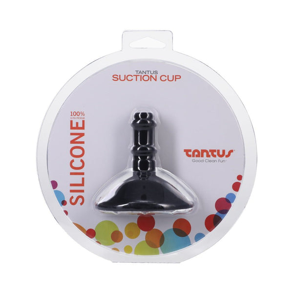 Tantus Suction Cup Attachment Onyx - TruLuv Novelties