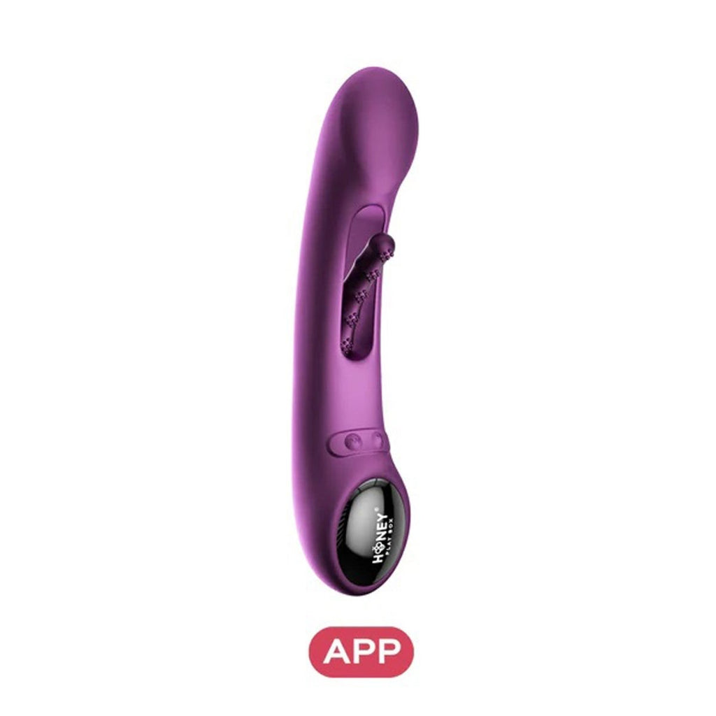 Tempo App - Controlled Tapping G - Spot Vibrator - Purple - TruLuv Novelties