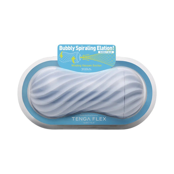 Tenga Flex Bubbly Blue Stroker - TruLuv Novelties