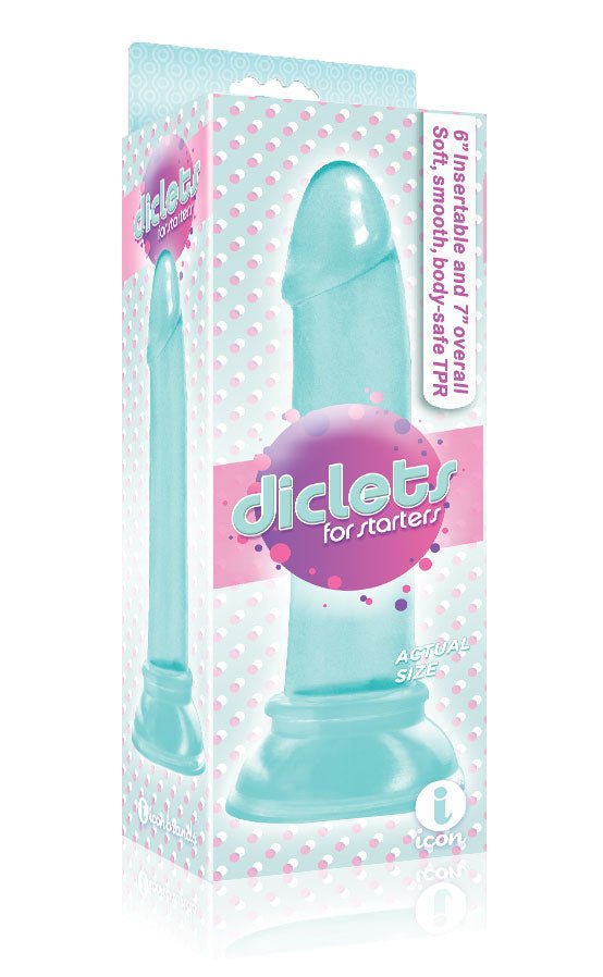 The 9&039;s - Diclet&039;s 7 Inch Jelly Dong - Aqua Aqua - TruLuv Novelties
