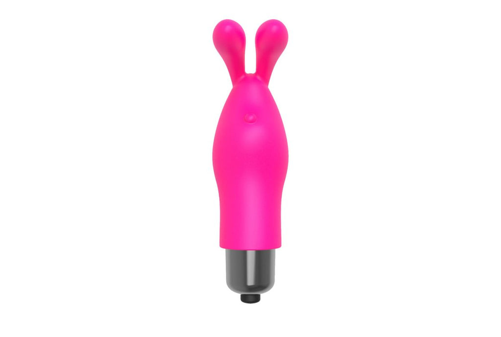 The 9's Flirt Bunny Finger Vibrator - Pink - TruLuv Novelties