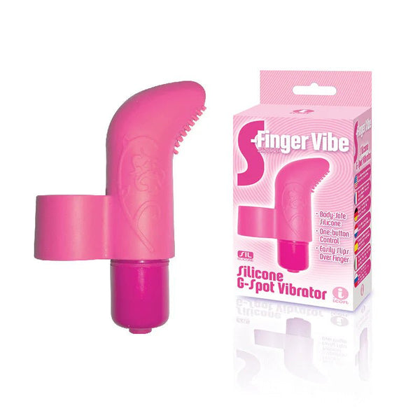 The 9's S - Finger Vibe Pink - TruLuv Novelties