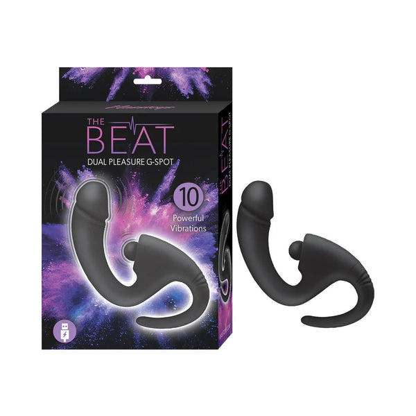The Beat Dual Pleasure G - Spot Black - TruLuv Novelties