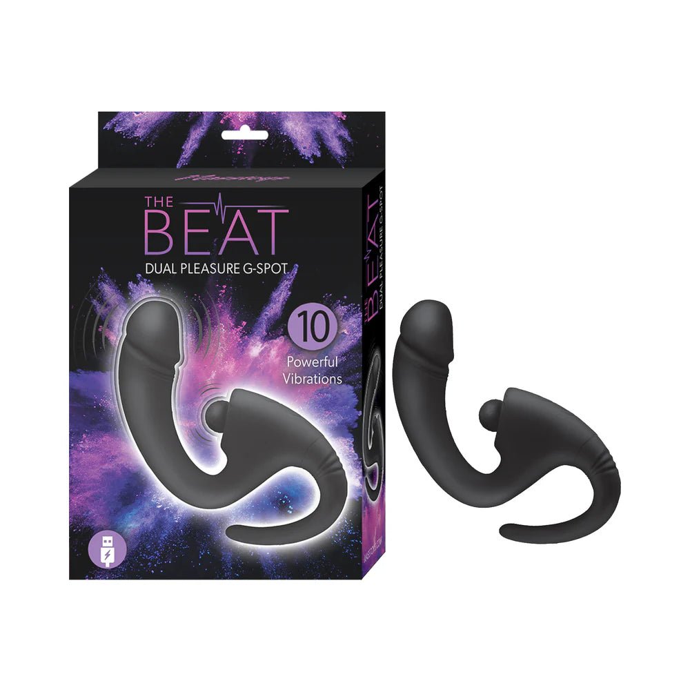 The Beat Dual Pleasure G - Spot Black - TruLuv Novelties
