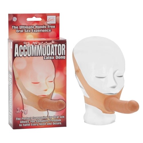 The Original Accommodator Latex Dong - Ivory - TruLuv Novelties