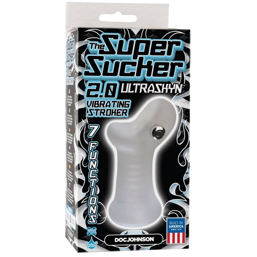 The Super Sucker Masturbator 2.0 - Clear - TruLuv Novelties