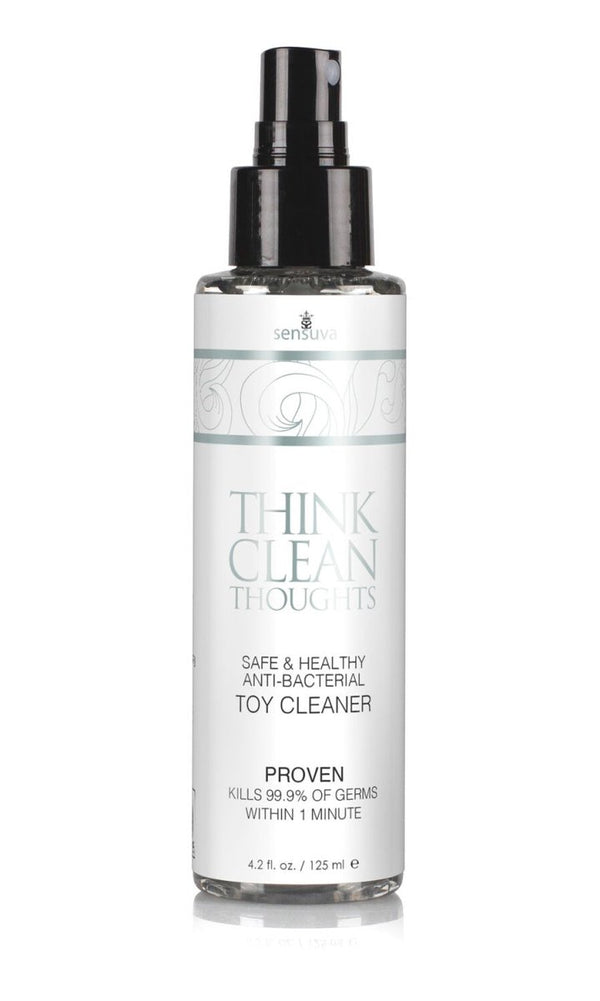 Think Clean Thoughts Toy Cleaner - 4.2 Oz. - TruLuv Novelties