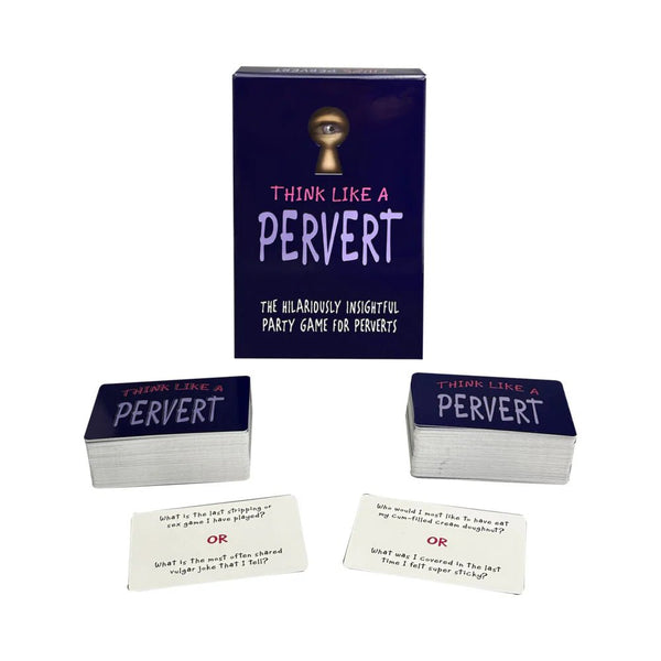 Think Like a Pervert Game - TruLuv Novelties
