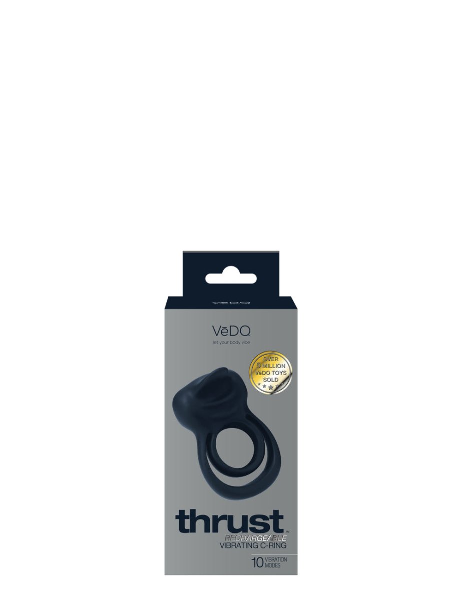 Thrust Rechargeable Dual C-Ring - Black