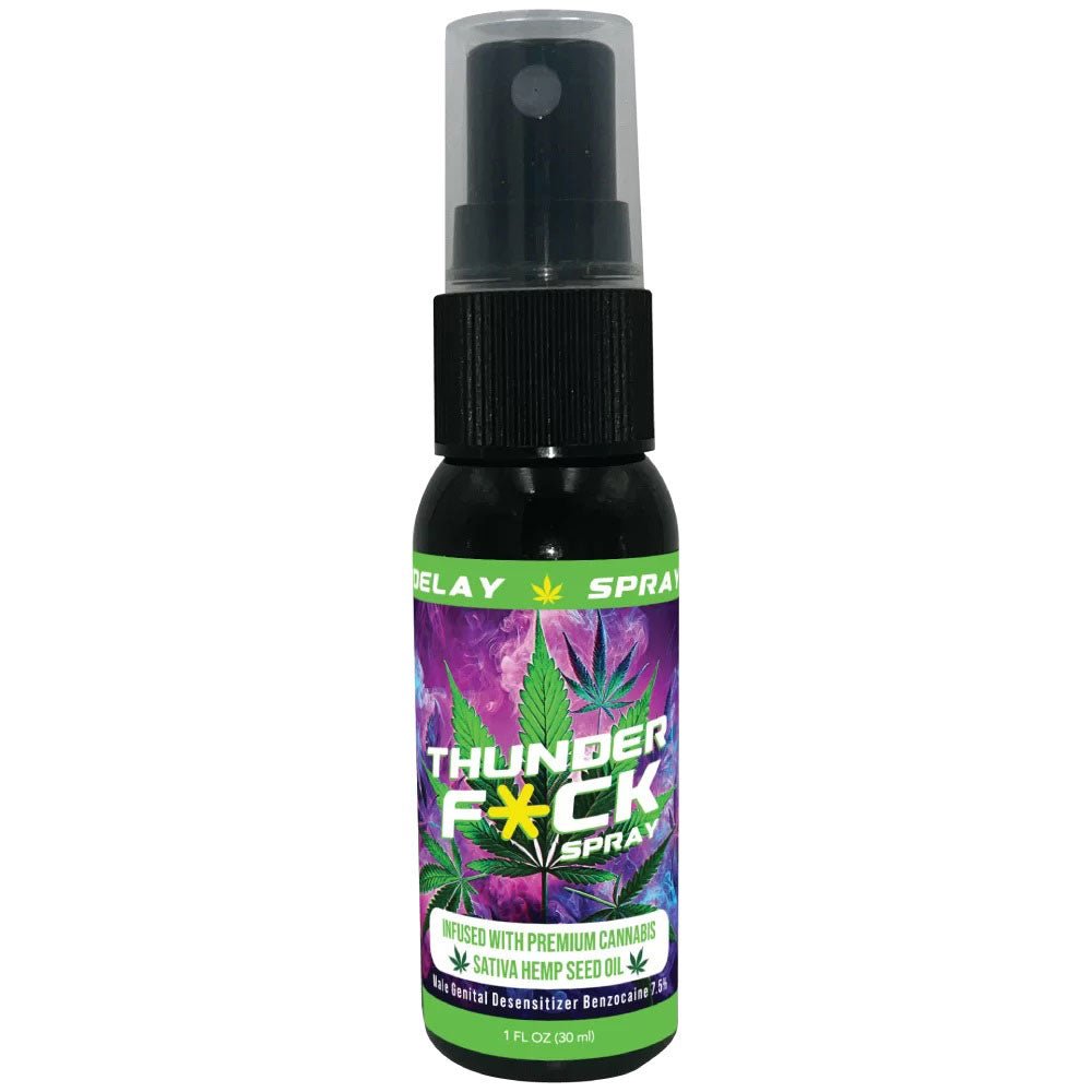 Thunder Fuck Male Climax Control Spray - 1oz Bottle - TruLuv Novelties