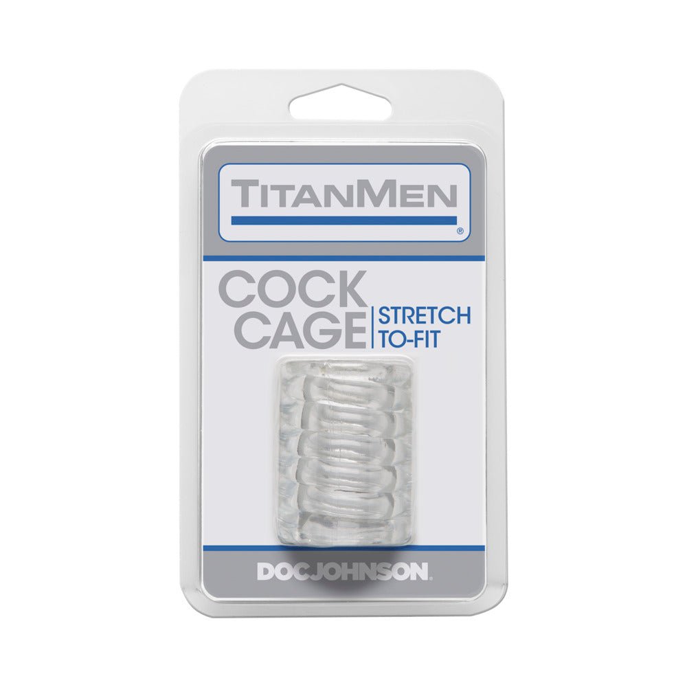 TitanMen - Cock Cage Clear - TruLuv Novelties