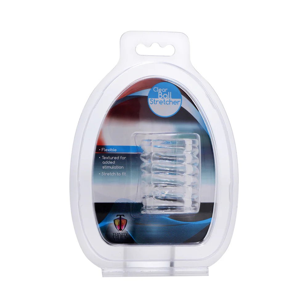 Trinity Men Spiral Ball Stretcher Clear - TruLuv Novelties