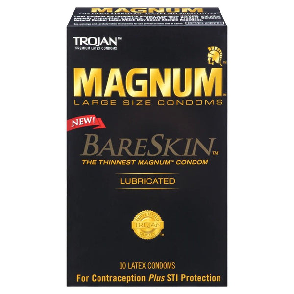 Trojan Magnum Bareskin Condoms (10) - TruLuv Novelties