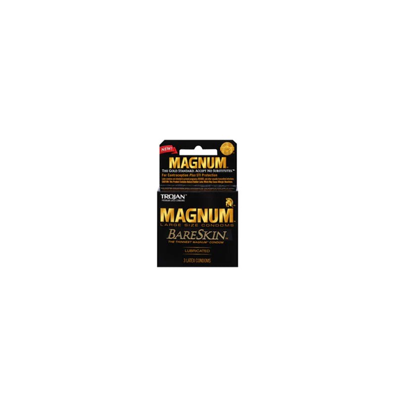 Trojan Magnum Bareskin Condoms 3pk - TruLuv Novelties