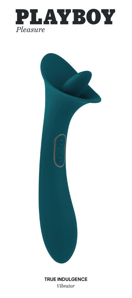 True Indulgence - Vibrator - Deep Teal - TruLuv Novelties