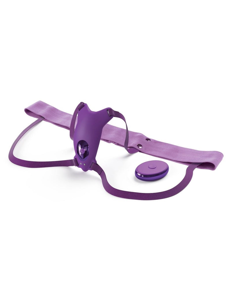 Ultimate Butterfly Strap-on - Purple - TruLuv Novelties