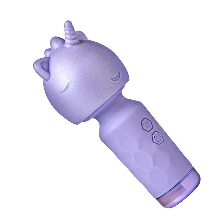 Unicorn Silicone Wand - Lavender - TruLuv Novelties