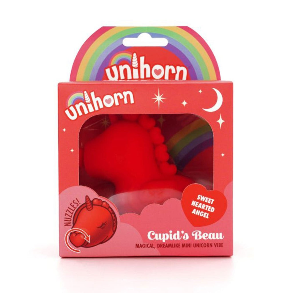 Unihorn - Cupid - the Heart Nosed One - Red - TruLuv Novelties