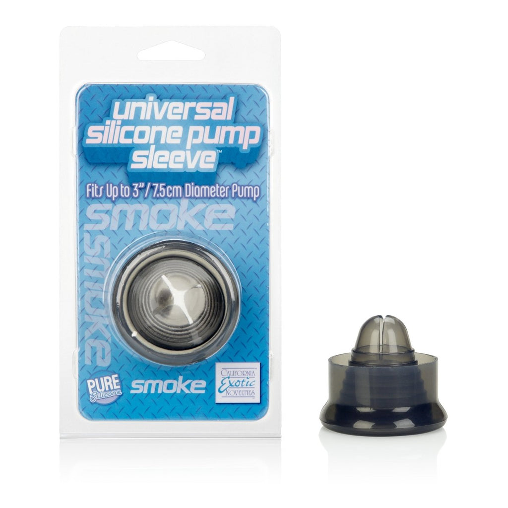Universal Silicone Pump Sleeve - Smoke - TruLuv Novelties