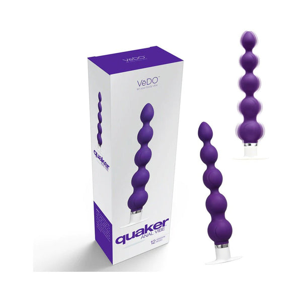VeDO Quaker Anal Vibe Into You Indigo - TruLuv Novelties
