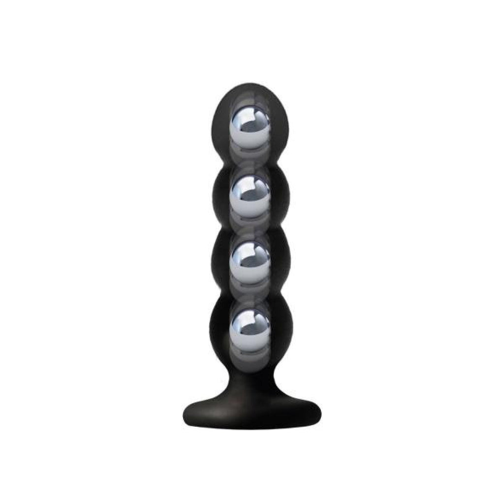 Vers Liquid Silicone Suction Plug - Black - TruLuv Novelties