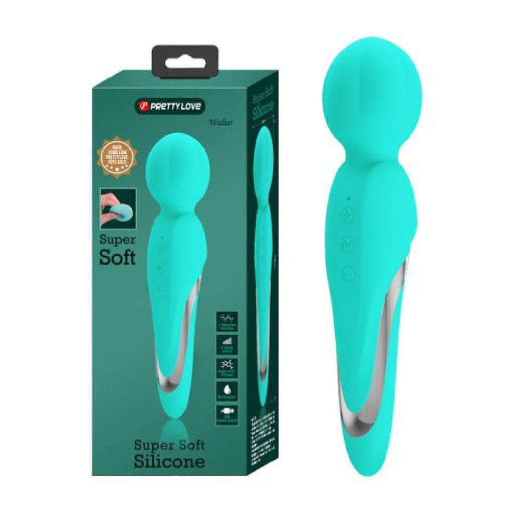 Walter Super Soft Silicone Wand - Seafoam - TruLuv Novelties